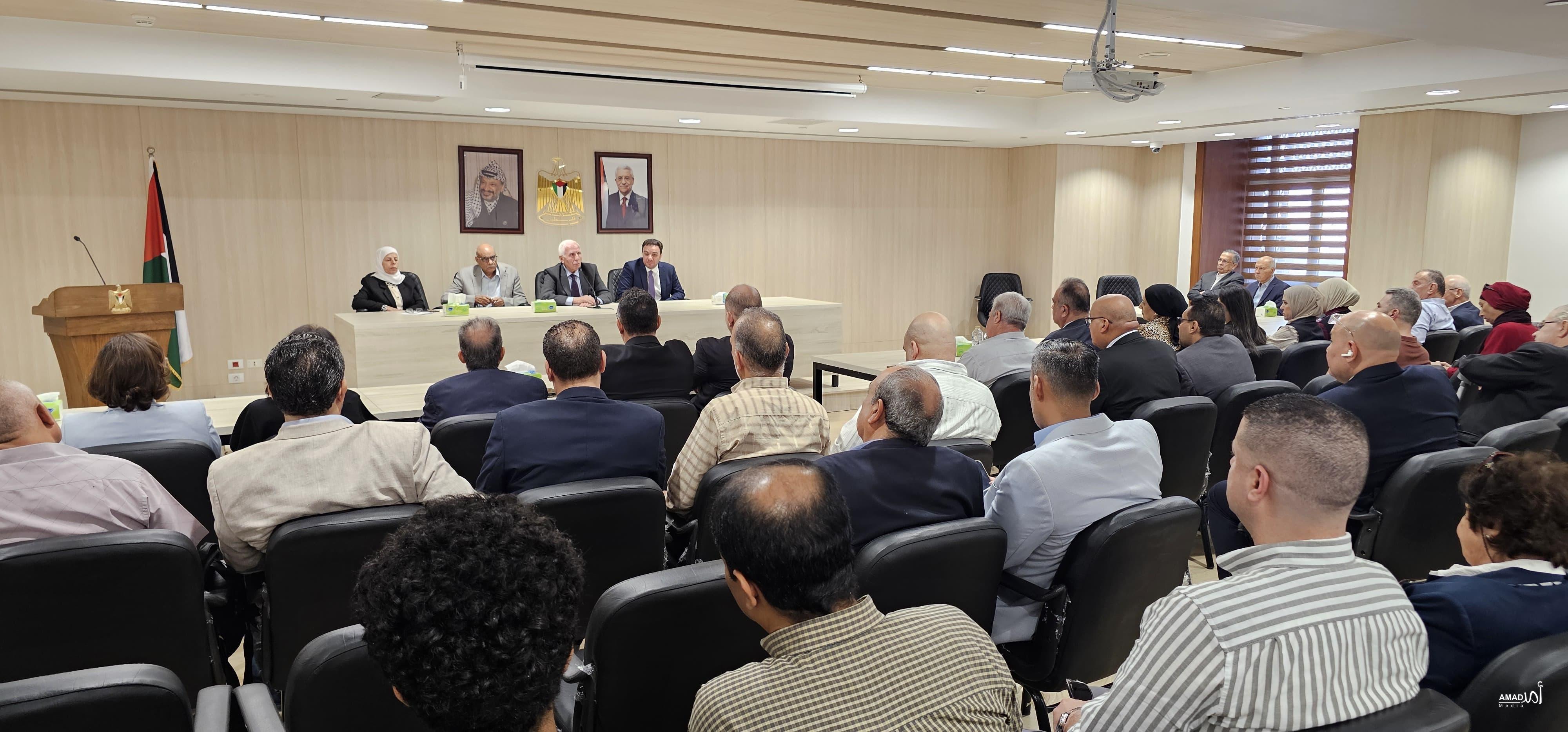 مصر: اللجنة المكلفة بالتحضير لانتخابات المجلس الوطني تلتقي الجالية الفلسطينية