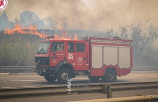 حرائق ضخمة في جبال القدس وحكومة نتنياهو تطلب مساعدة دولية- فيديو