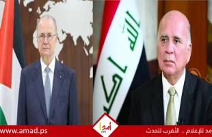 مصطفى يبحث مع وزير الخارجية العراقي مستجدات الأوضاع في فلسطين