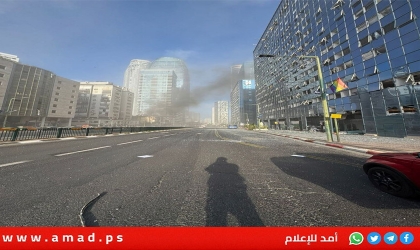 تضرر مبان في جنوب تل أبيب بعد قصف صاروخي إيراني- فيديو