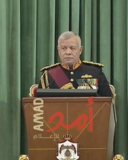 الملك عبدالله: السلام العادل هو السبيل لرفع الظلم التاريخي عن  الفلسطينيين