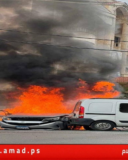 شهداء وجرحى في قصف إسرائيلي على سيارة بطريق بيروت دمشق - فيديو