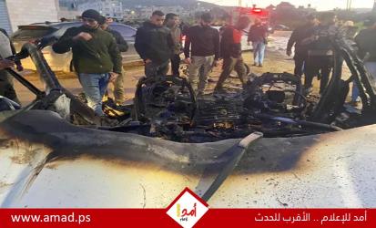 جيش الاحتلال يعلن استهداف مسلّحين  داخل مركبتهما في جنين - فيديو